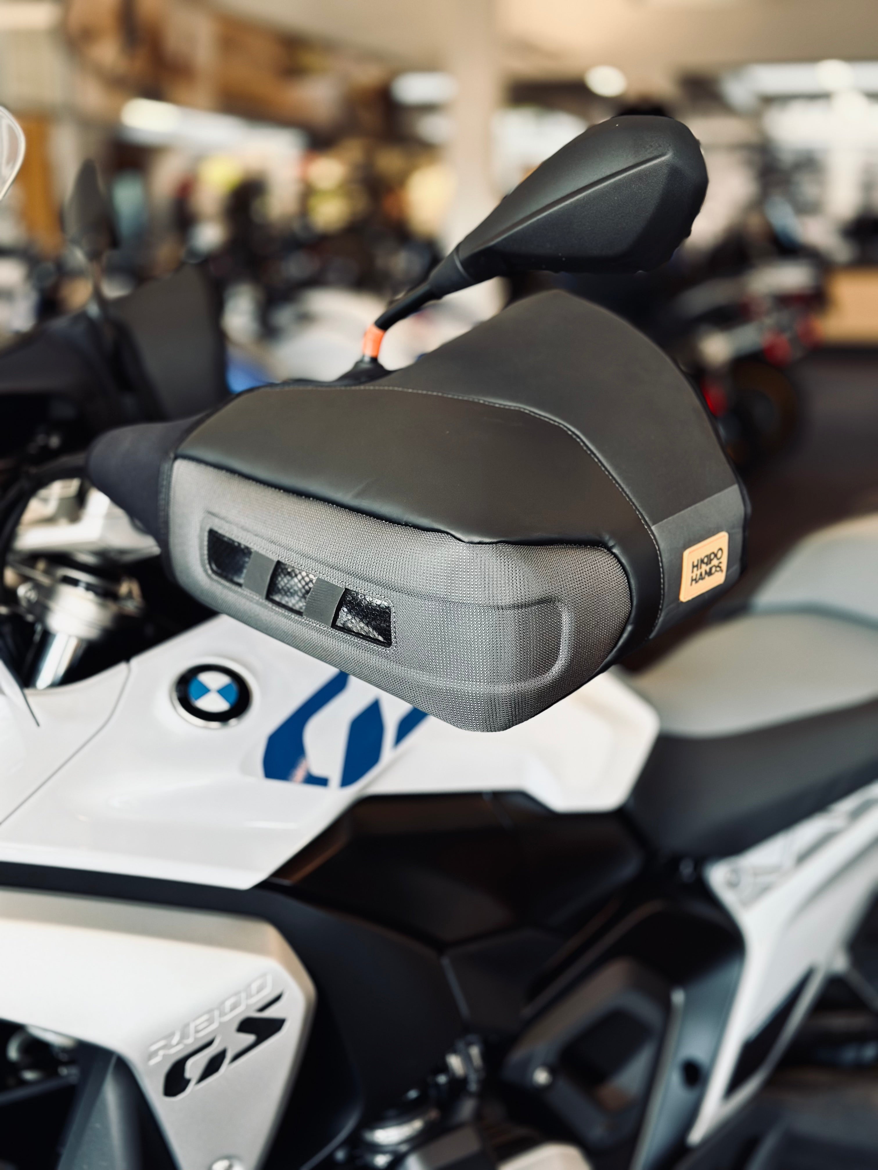 BMW 1300GS Hippo Hands with Clear Front panels