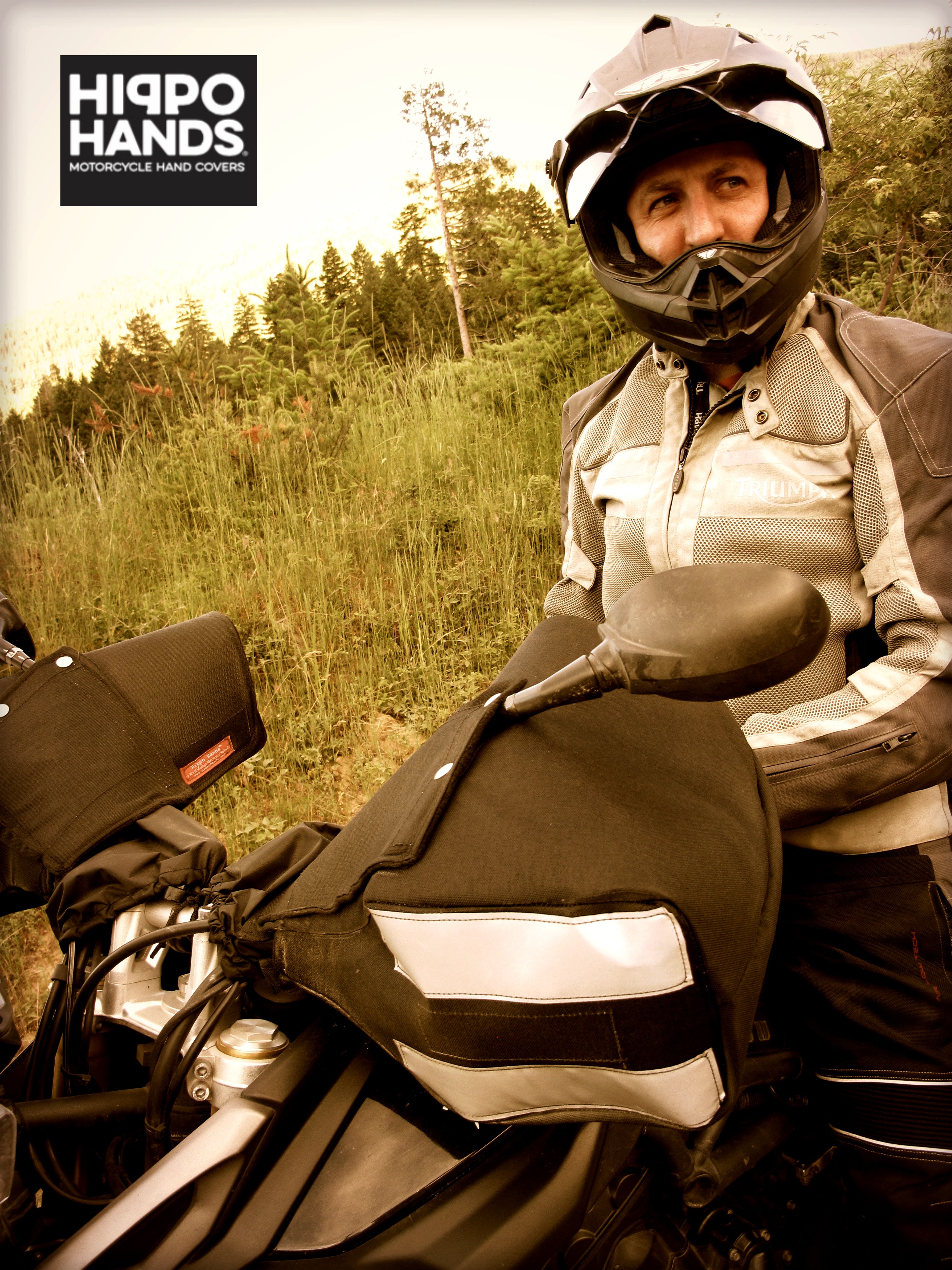 Team Hippo Hands on the air! Interview on Adventure Rider radio.