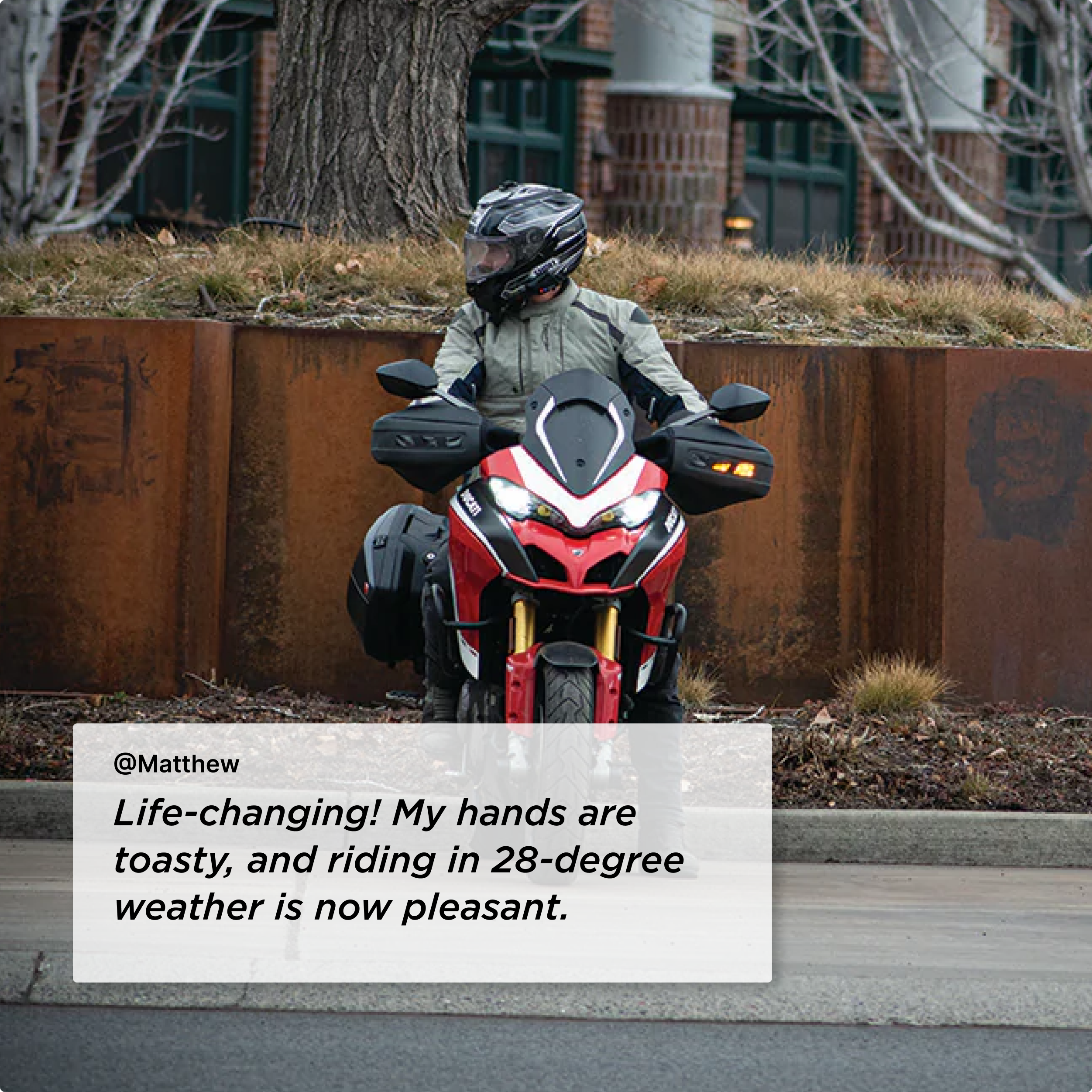 Alcan — MAX COVERAGE, COLD WEATHER TOURING