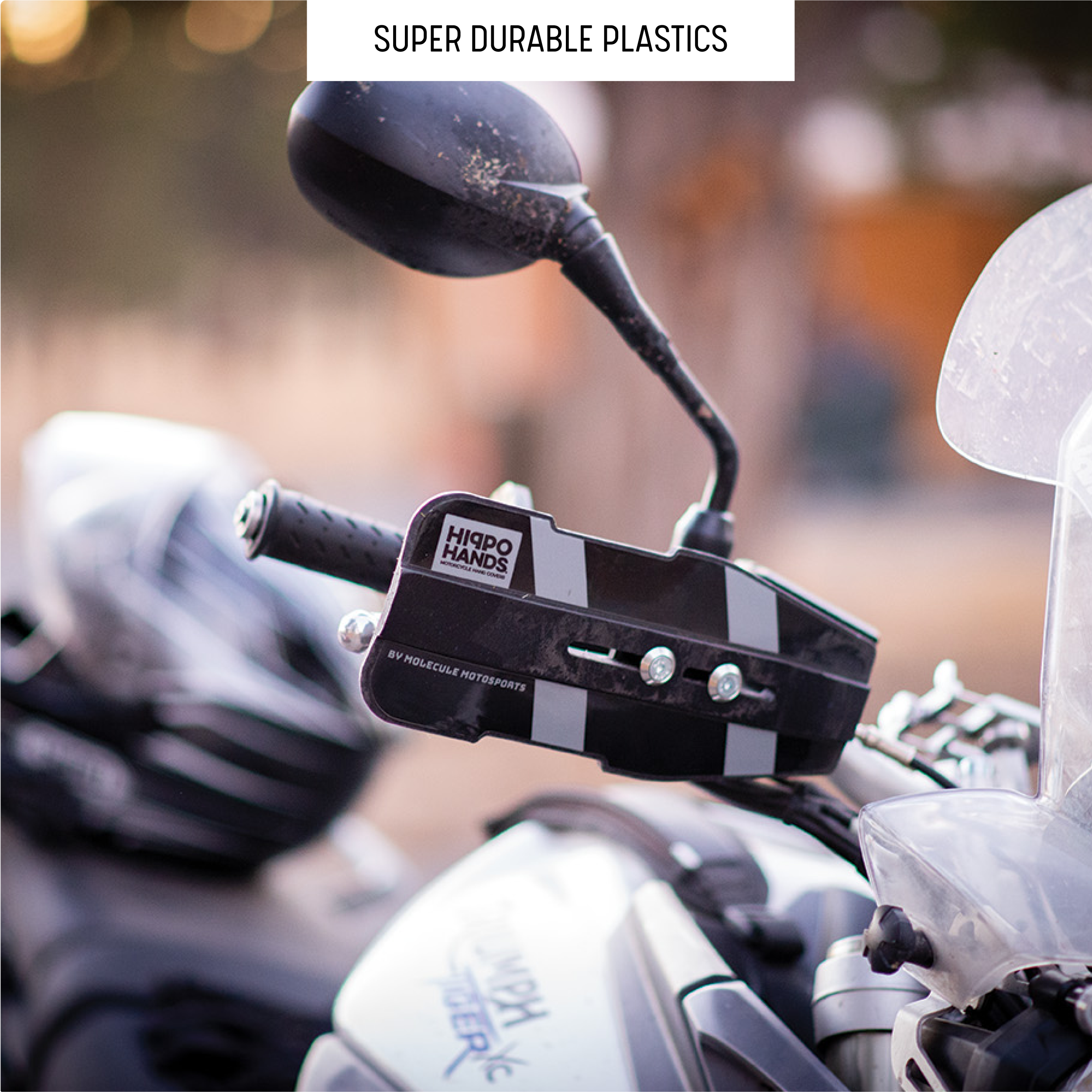 Hand Guards — Flag Style Brush Guards