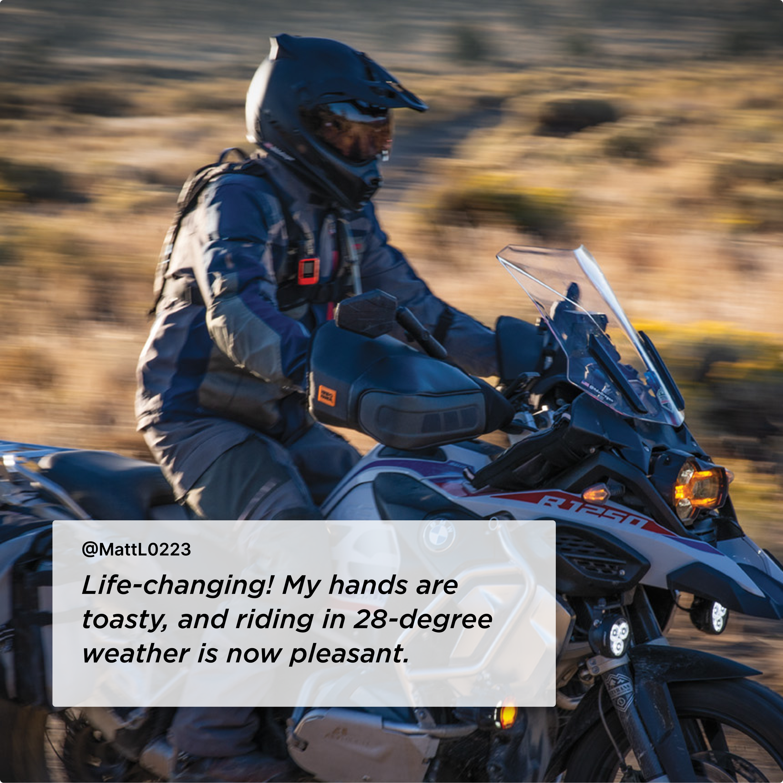 Alcan — MAX COVERAGE, COLD WEATHER TOURING