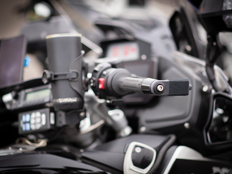 Bar End Adapters — for BMW RT, Honda GW, Scooters, and classic bikes without hand guards