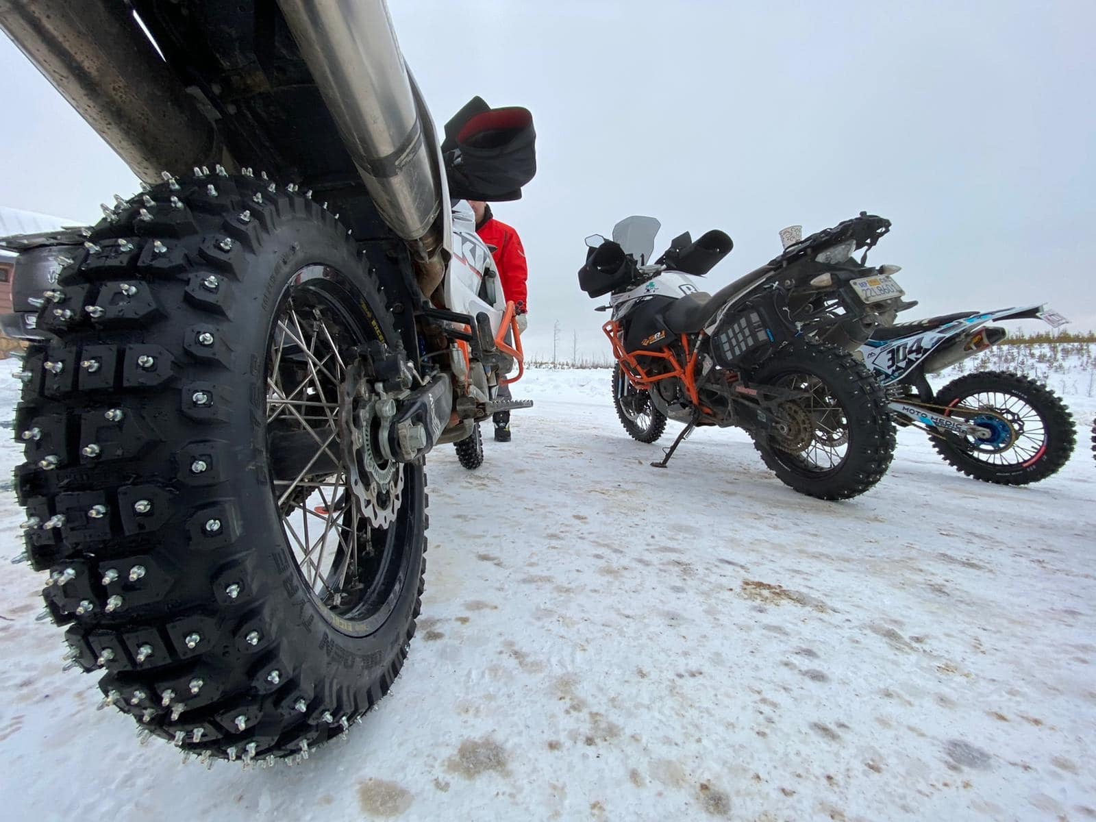 Ride North Moto- Ice roads in the North on ADV bikes...hell ya.