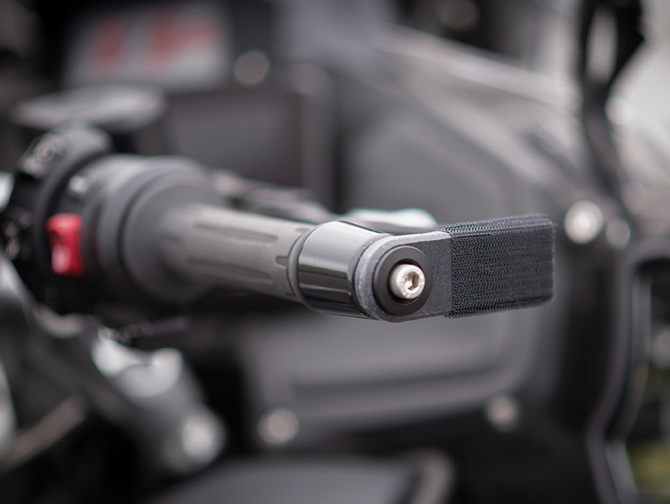 Bar End Adapters — for BMW RT, Honda GW, Scooters, and classic bikes without hand guards