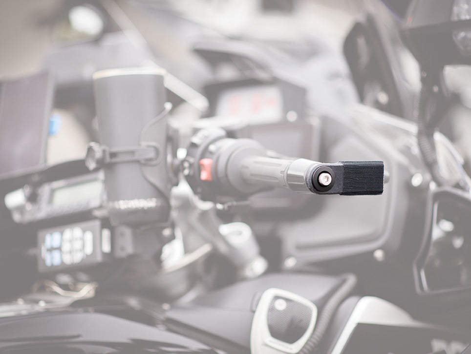 Bar End Adapters — for BMW RT, Honda GW, Scooters, and classic bikes without hand guards