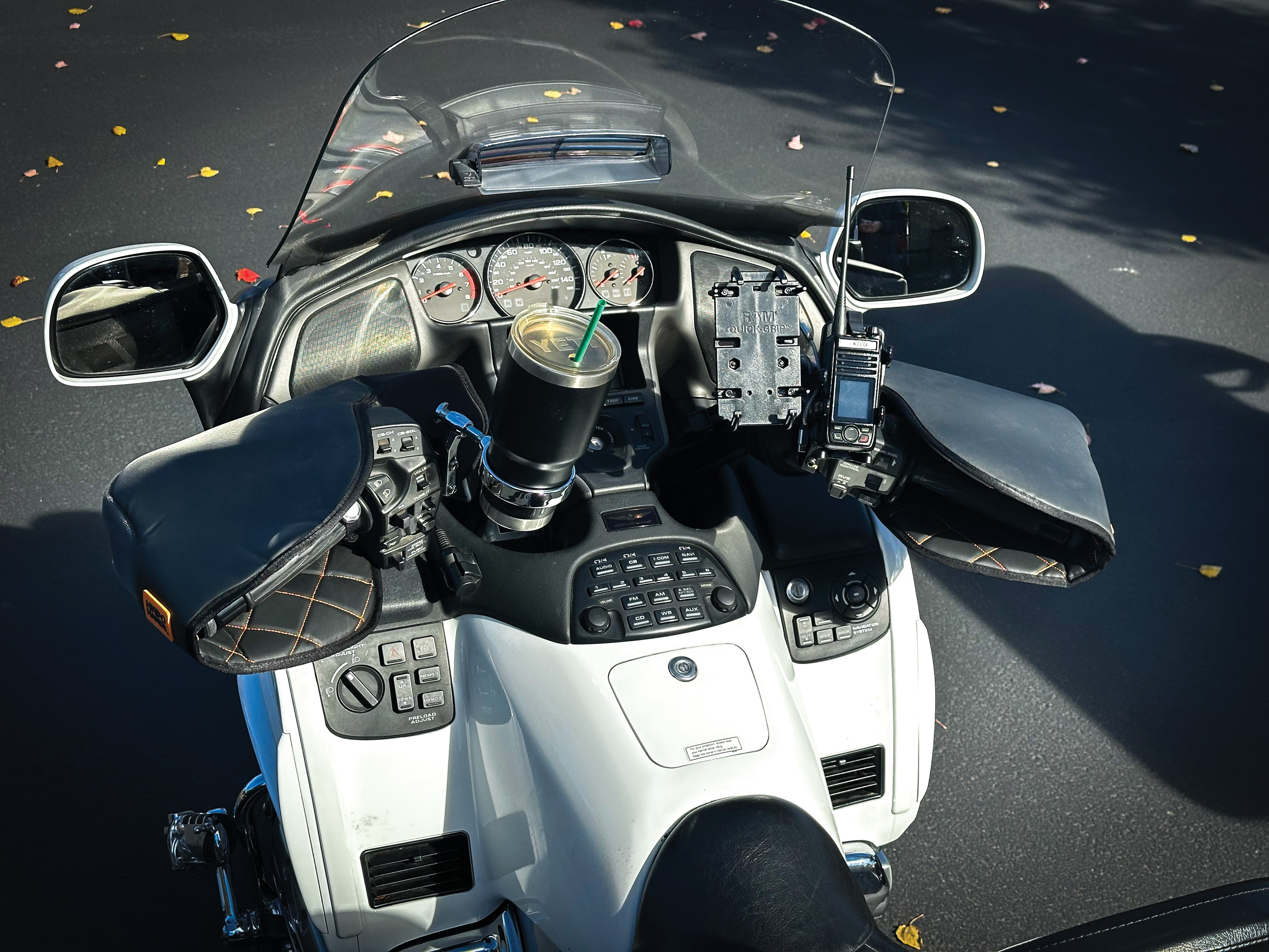 Bundle — Backcountrys & Bar End Adapters for Goldwings & Cruisers