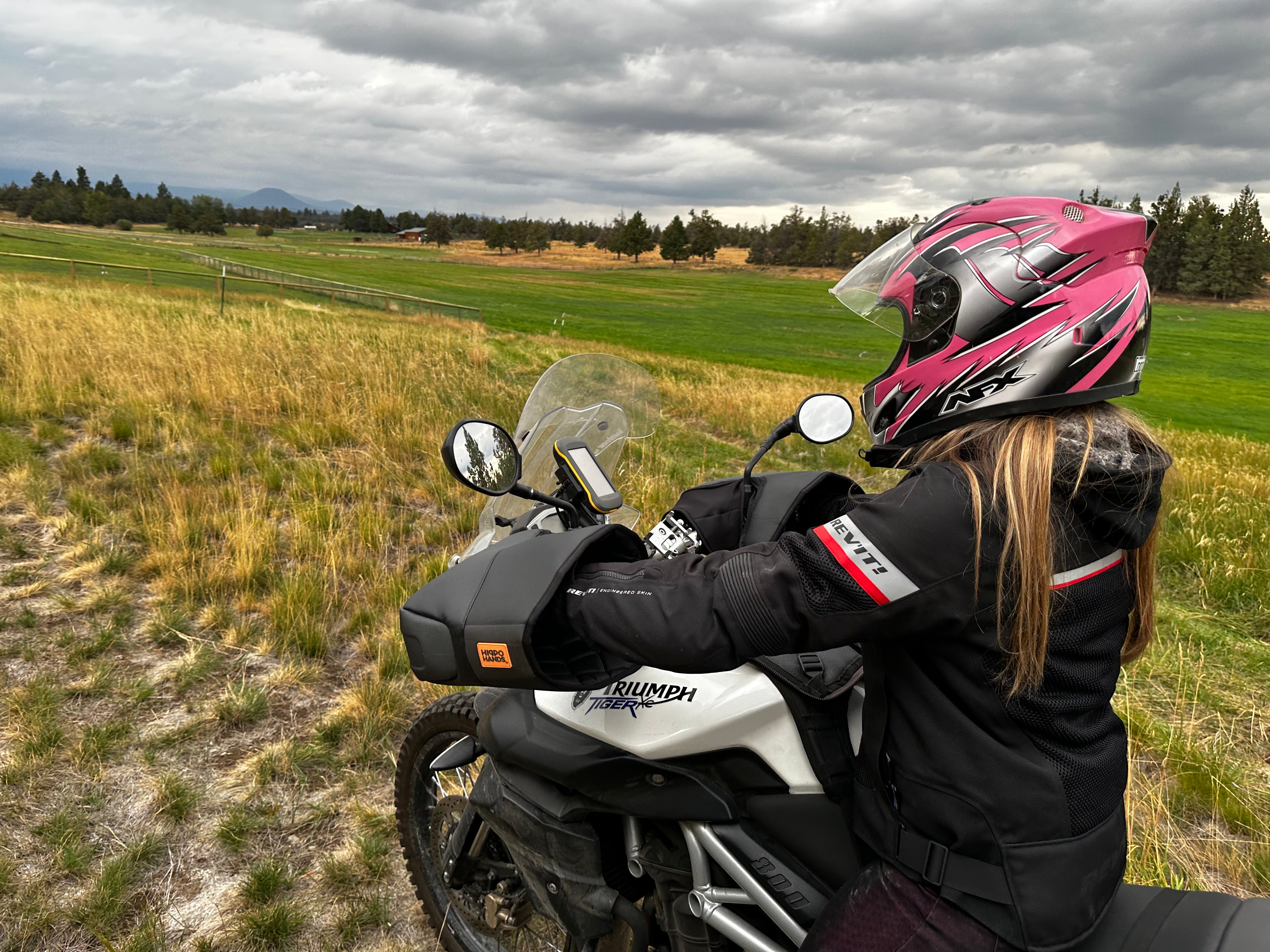 Alcan — Max coverage, ADV/touring motorcycle hand covers