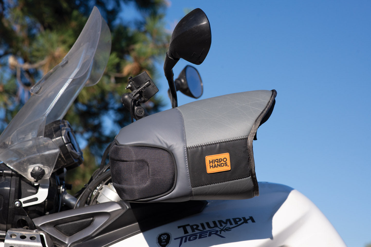 Alcan — Max coverage, ADV/touring motorcycle hand covers