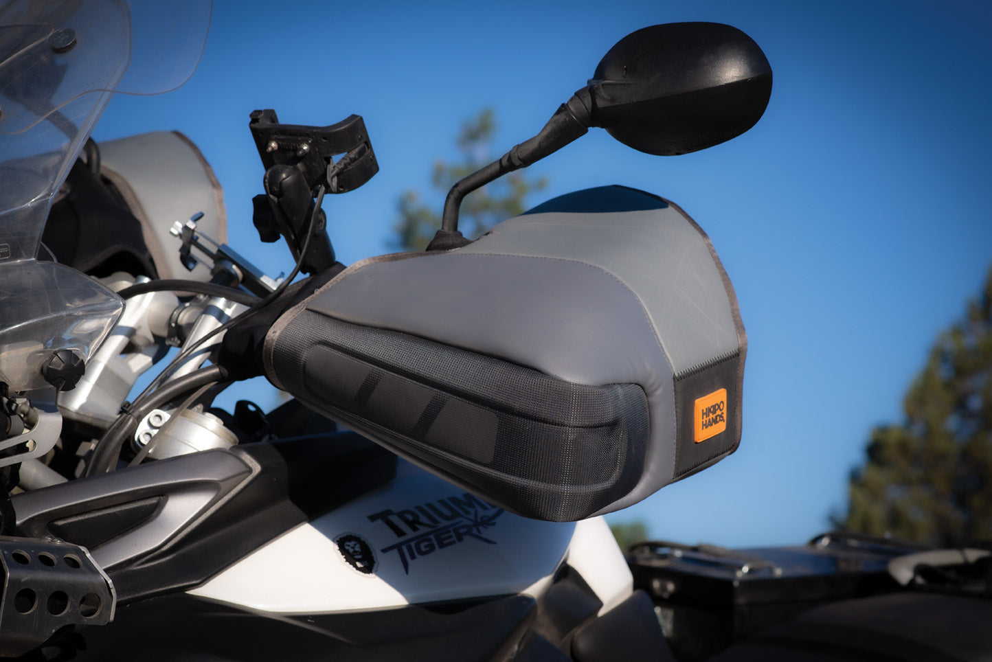 Rogue — Mid-sized, versatile motorcycle hand covers